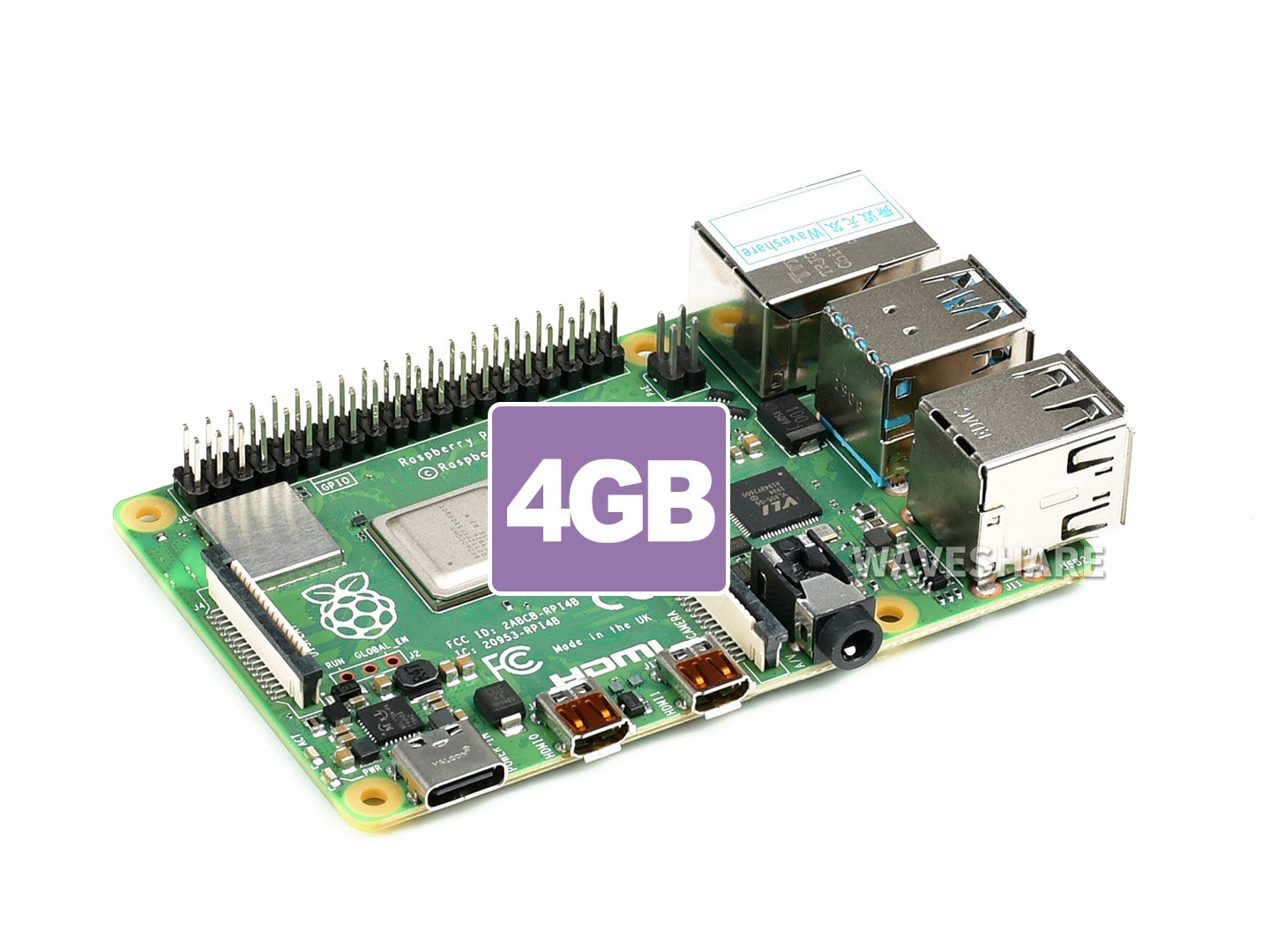 Raspberry Pi 4 Model B 4GB RAM, Completely Upgraded