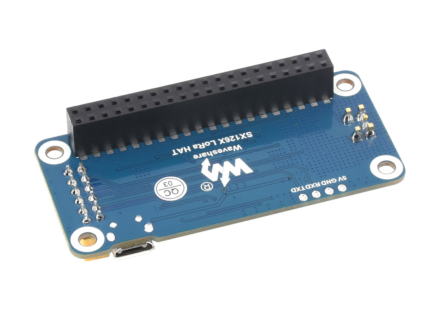 SX1262/SX1268 LoRa HAT for Raspberry Pi, UART Interface, Options For Frequency Band