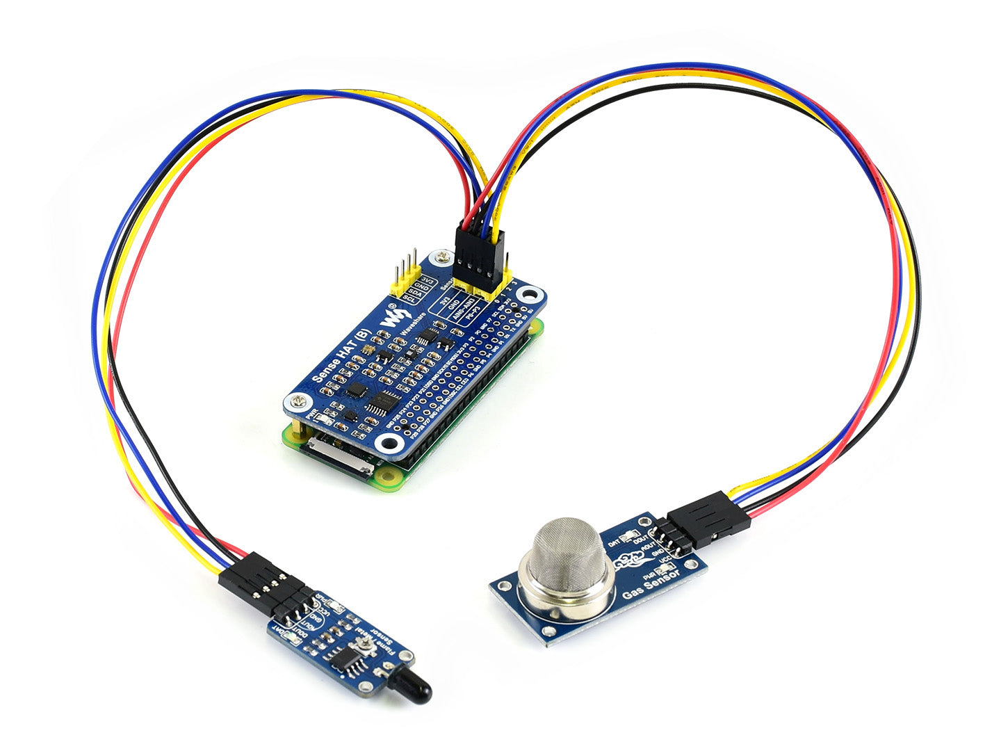 Sense HAT (B) for Raspberry Pi, Multi Powerful Sensors