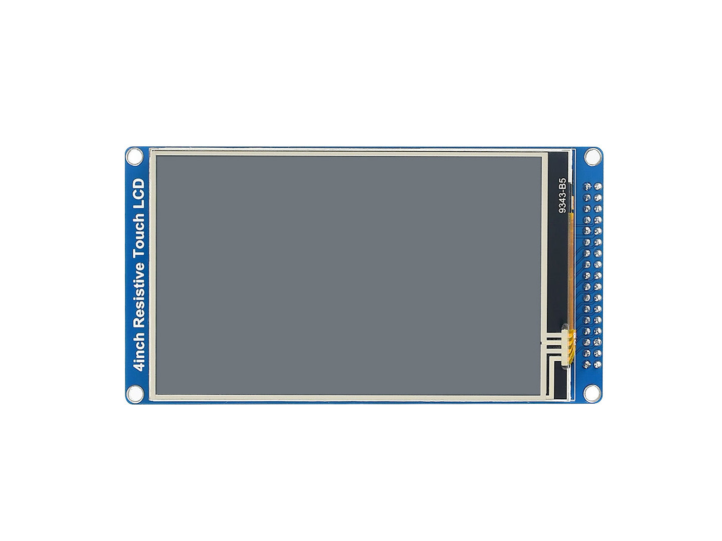 4inch Resistive Touch LCD, 480×800, 8080 Parallel Interface
