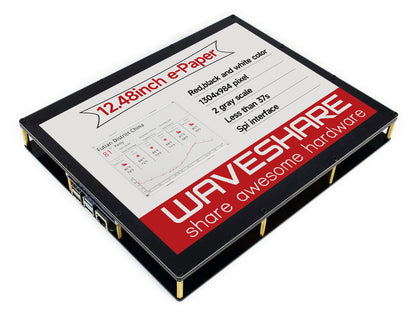 1304×984, 12.48inch E-Ink display module, red/black/white three-color