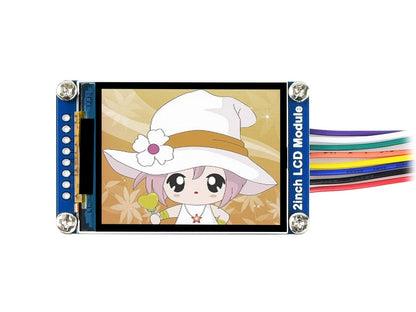 2inch LCD Display Module, IPS Screen, 240×320 Resolution, SPI Interface