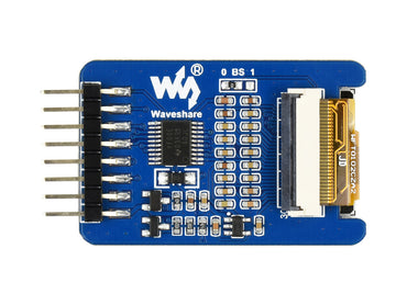 128×80, 1.02inch E-Ink display module, black/white dual-color