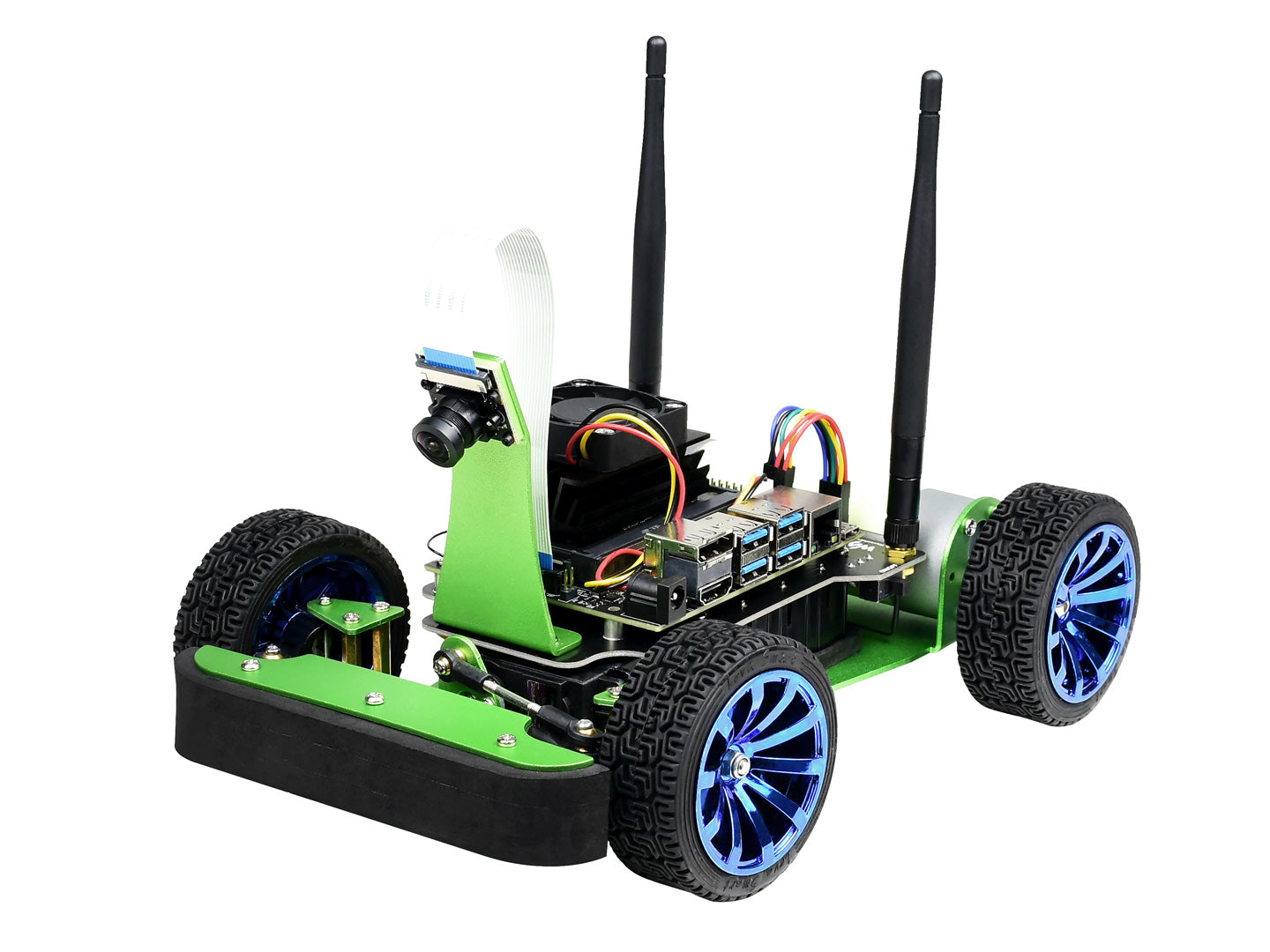 JetRacer AI Kit, AI Racing Robot Powered by Jetson Nano (NOT included)