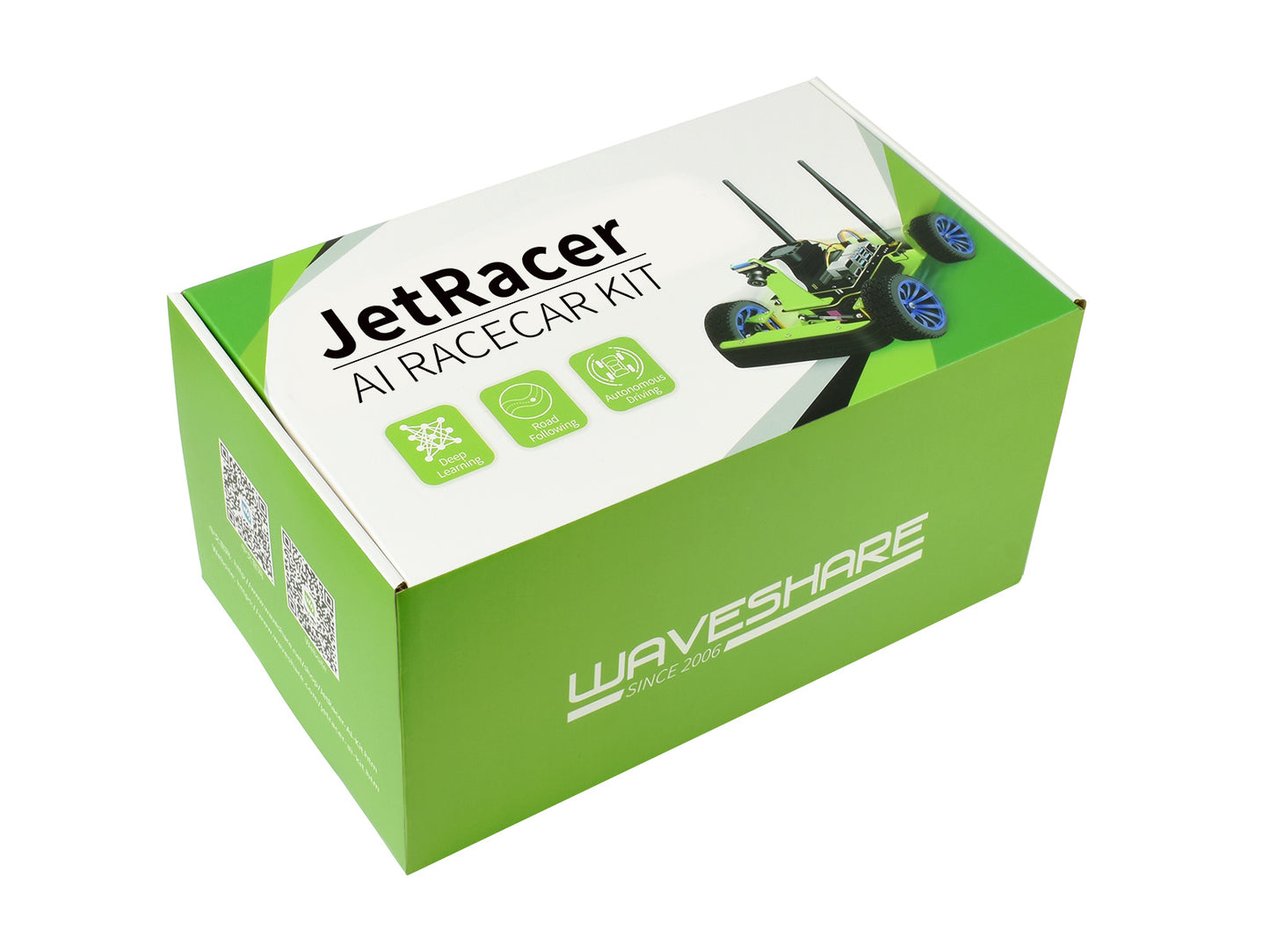 JetRacer AI Kit, AI Racing Robot Powered by Jetson Nano (NOT included)