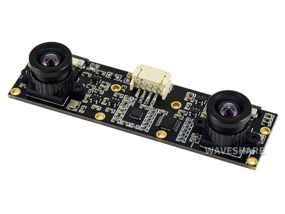 Binokulare Kameramodul, Dual IMX219, 8 Megapixel, geeignet für Jetson Nano und Raspberry Pi, Stereovision, Tiefenvision