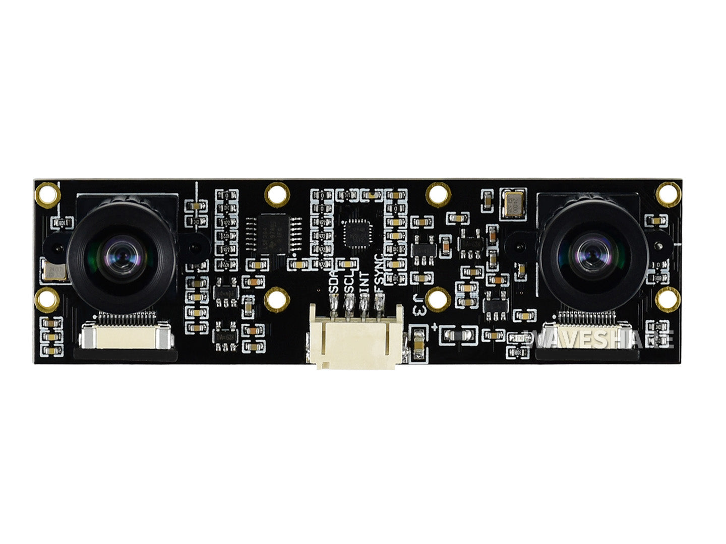 Binokulare Kameramodul, Dual IMX219, 8 Megapixel, geeignet für Jetson Nano und Raspberry Pi, Stereovision, Tiefenvision