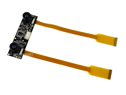 Binokulare Kameramodul, Dual IMX219, 8 Megapixel, geeignet für Jetson Nano und Raspberry Pi, Stereovision, Tiefenvision