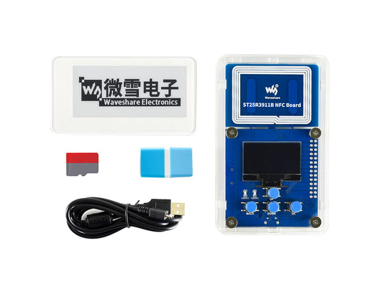 2.9inch NFC-Powered e-Paper Evaluation Kit, Wireless Powering & Data Transfer