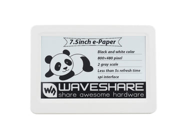 7.5inch NFC-Powered e-Paper V2 Evaluation Kit, Wireless Powering & Data Transfer