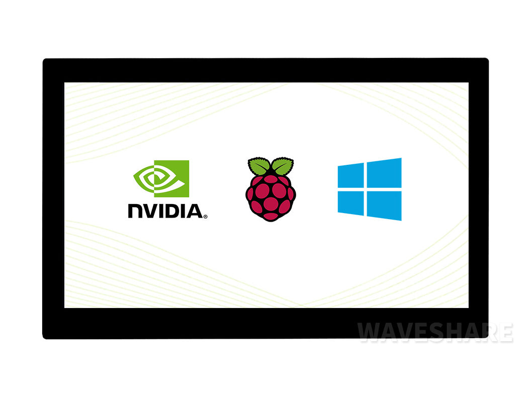 13.3inch Capacitive Touch Screen LCD, 1920×1080, HDMI, IPS, Various Systems Support