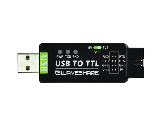 Industrial USB TO TTL Converter, Original FT232RNL, Multi Protection & Systems Support