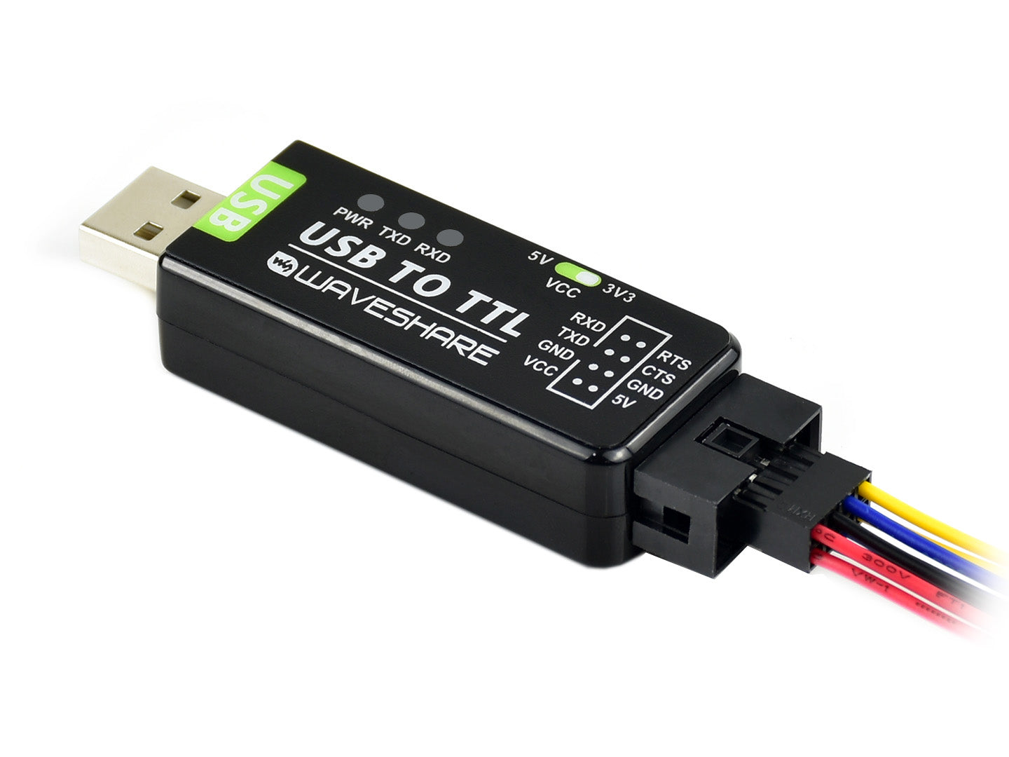 Industrial USB TO TTL Converter, Original FT232RNL, Multi Protection & Systems Support