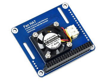 PWM Controlled Fan HAT for Raspberry Pi, I2C, Temperature Monitor