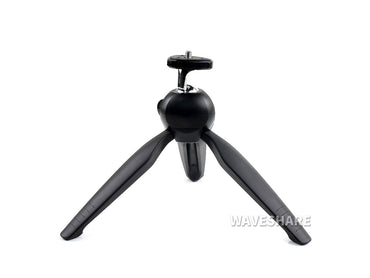 Portable mini tripod, 360° rotation, ideal for Raspberry Pi HQ Camera