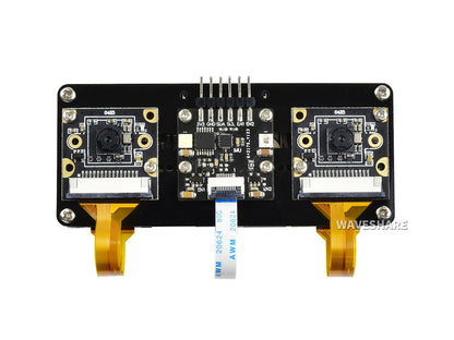Binocular Stereo Vision Expansion Board For Raspberry Pi Compute Module, Small Size
