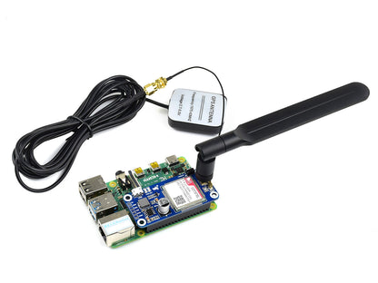 SIM7070G NB-IoT / Cat-M / GPRS / GNSS HAT for Raspberry Pi, global band support