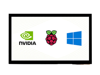 10.1inch Capacitive Touch Screen LCD (E), 1024×600, HDMI, IPS, Optical Bonding Screen, Supports Raspberry Pi, Jetson Nano, And PC