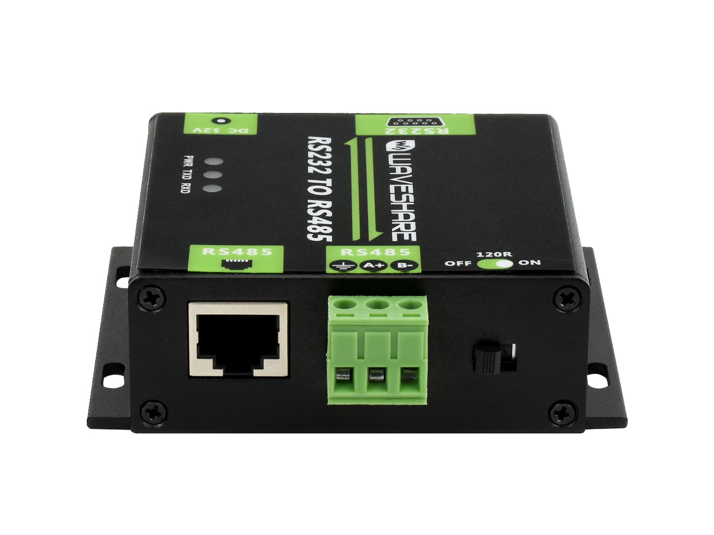 Industrial grade isolated RS232 TO RS485 converter
