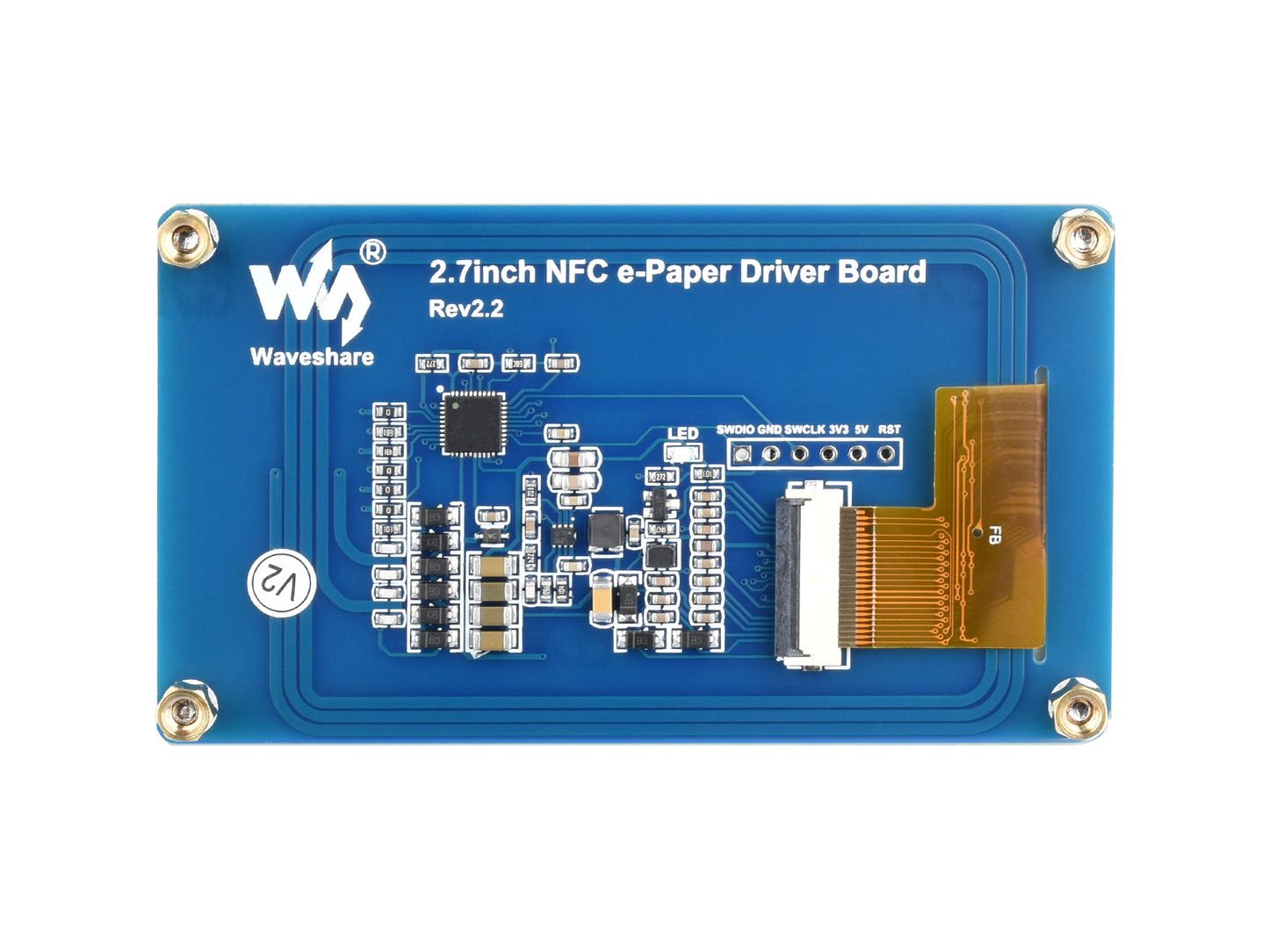 2.7inch Passive NFC-Powered E-Paper Module, No Battery