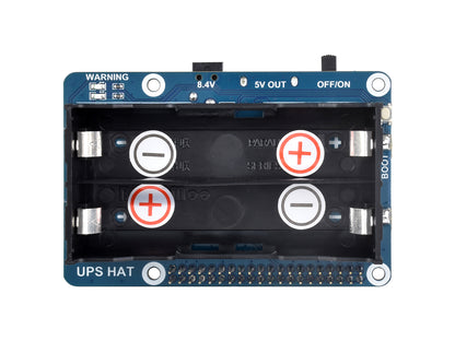 Uninterruptible Power Supply UPS HAT For Raspberry Pi, Stable 5V Power Output