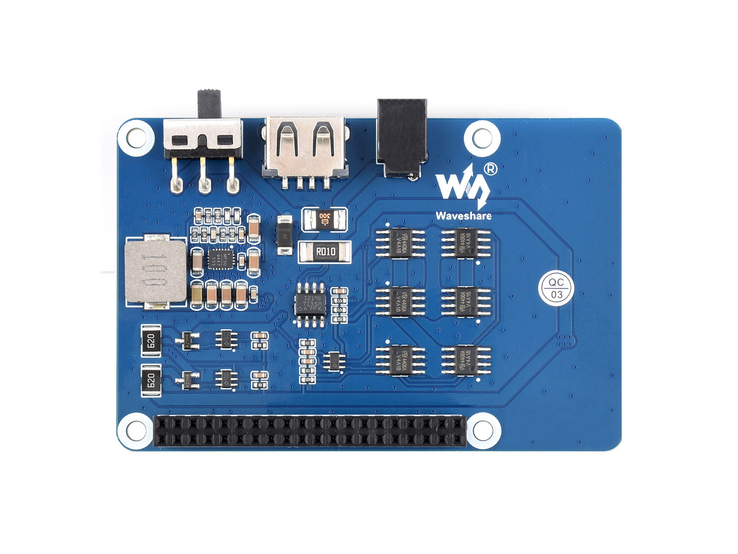 Uninterruptible Power Supply UPS HAT For Raspberry Pi, Stable 5V Power Output