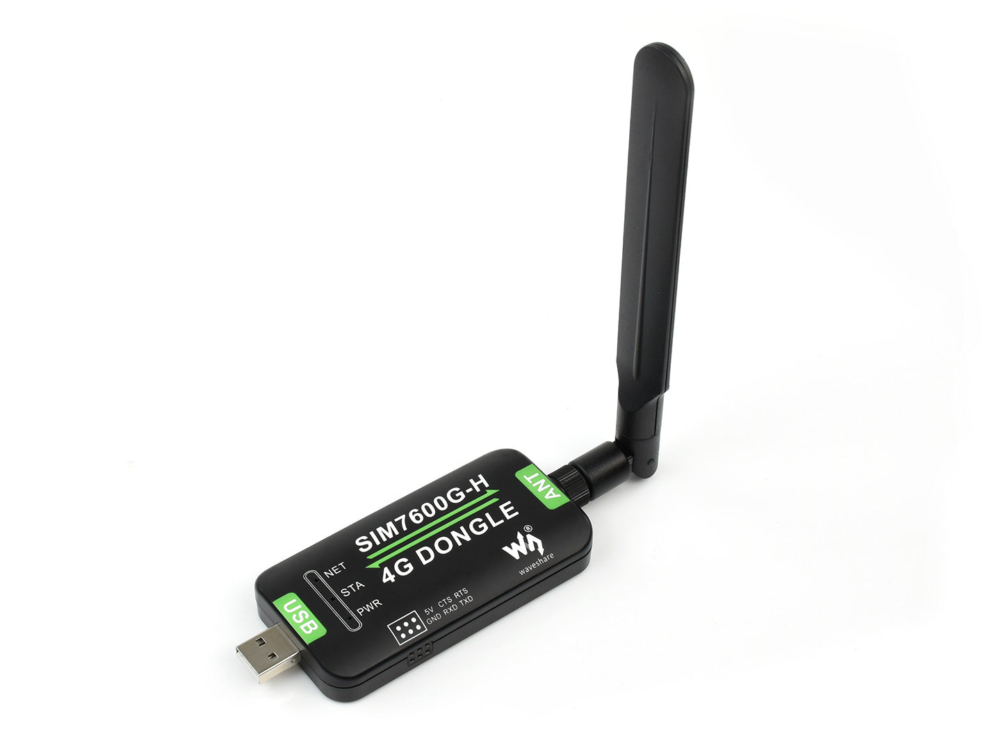 SIM7600G-H 4G DONGLE, GNSS Positioning, Global Band Support