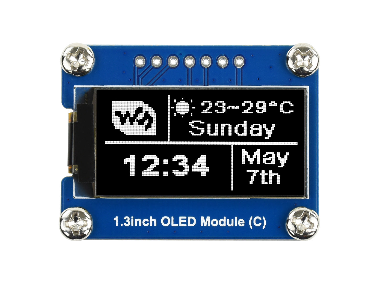 64×128, General 1.3inch OLED Display Module