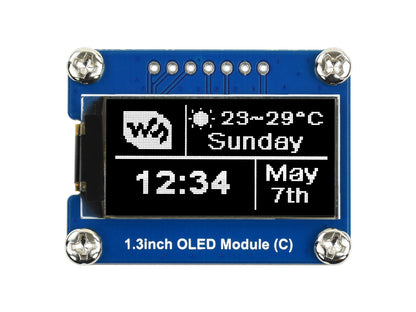 64×128, General 1.3inch OLED Display Module