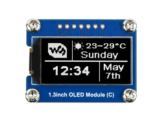64×128, General 1.3inch OLED Display Module