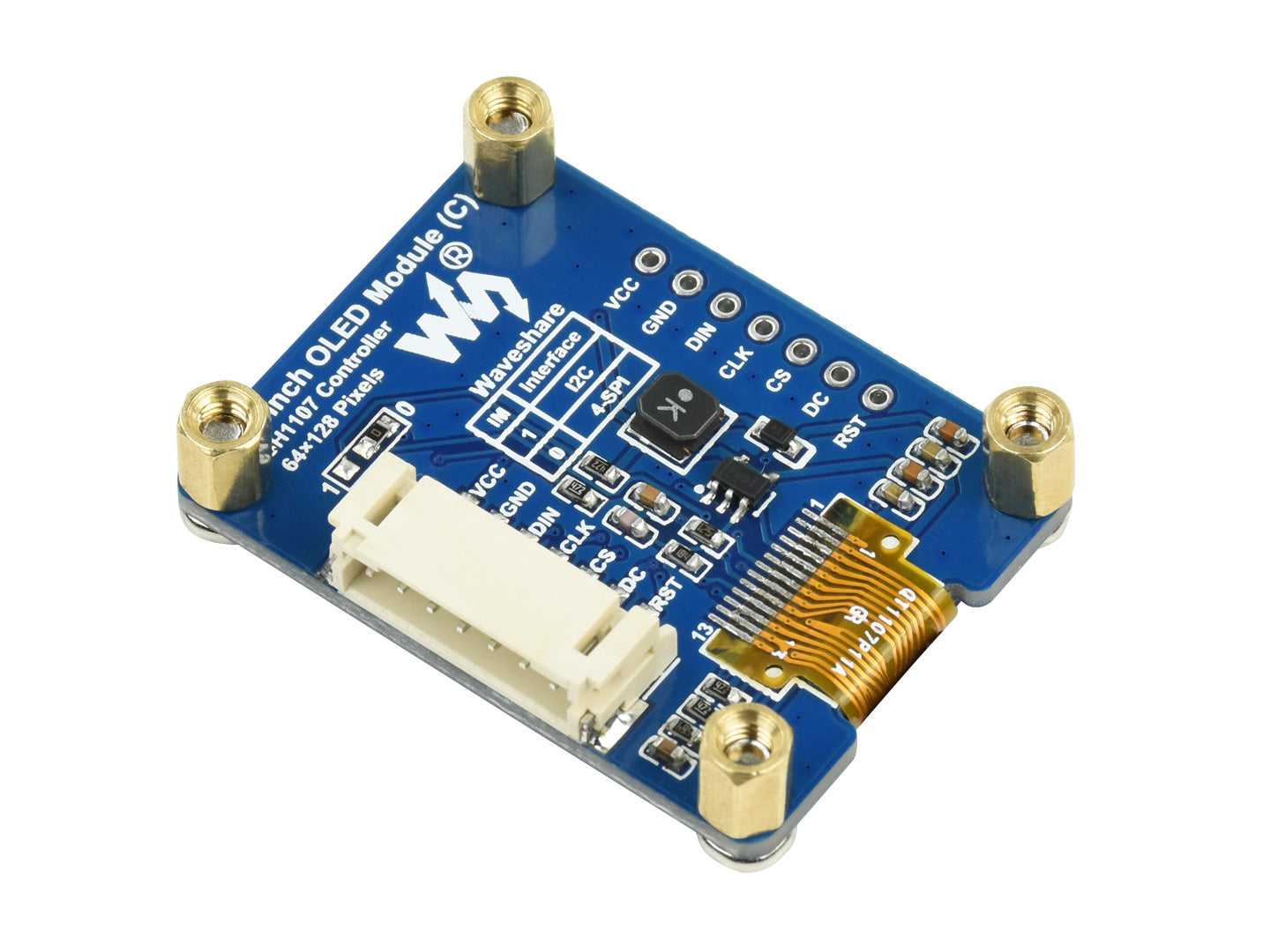 64×128, General 1.3inch OLED Display Module