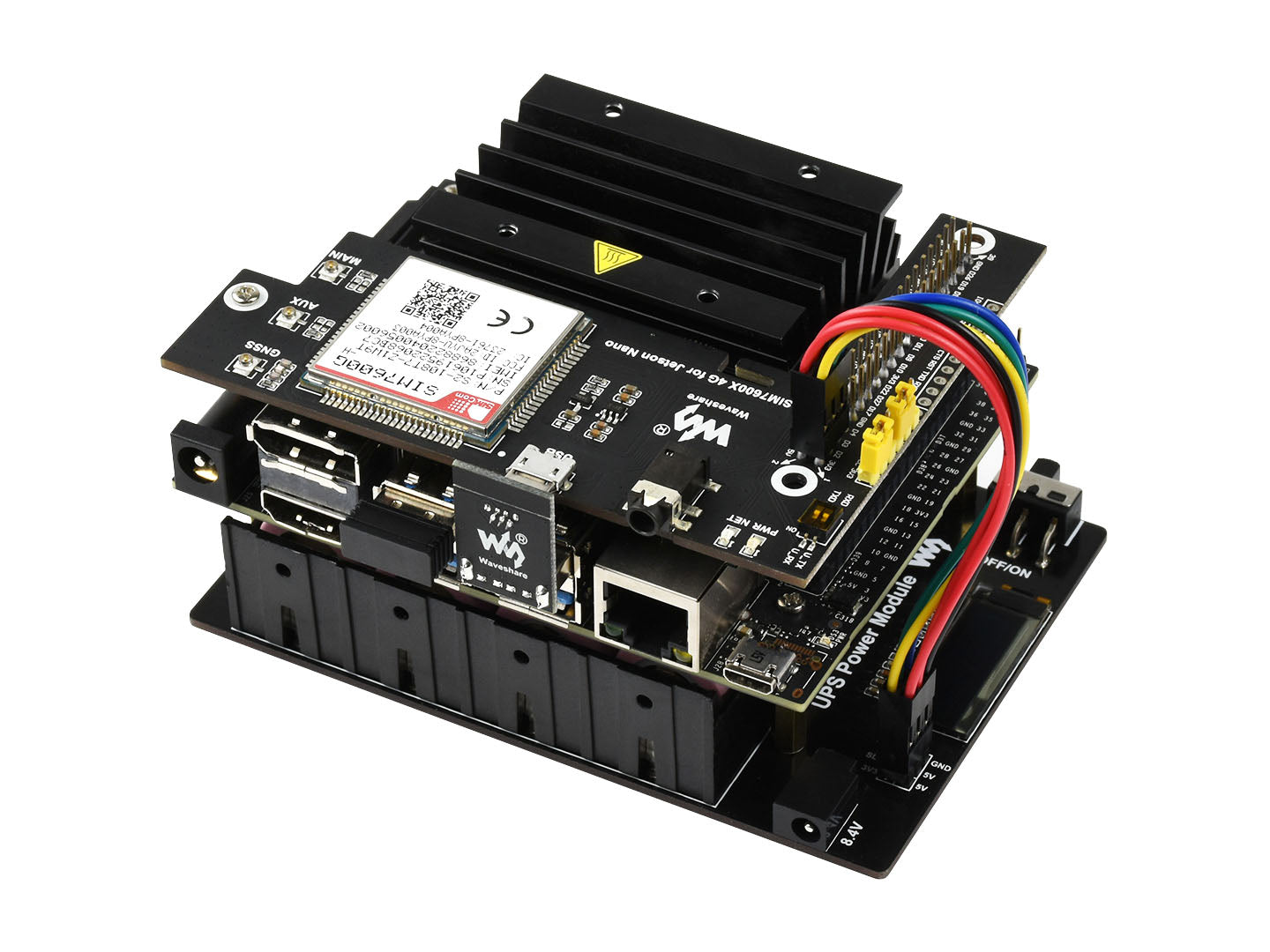 Uninterruptible Power Supply UPS Module For Jetson Nano, Stable 5V Power Output