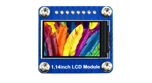 240×135, General 1.14inch LCD Display Module, IPS, 65K RGB