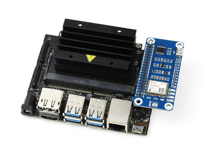 NEO-M8T GNSS TIMING HAT for Raspberry Pi, Single-Satellite Timing, Concurrent Reception of GPS, Beidou, Galileo, GLONASS