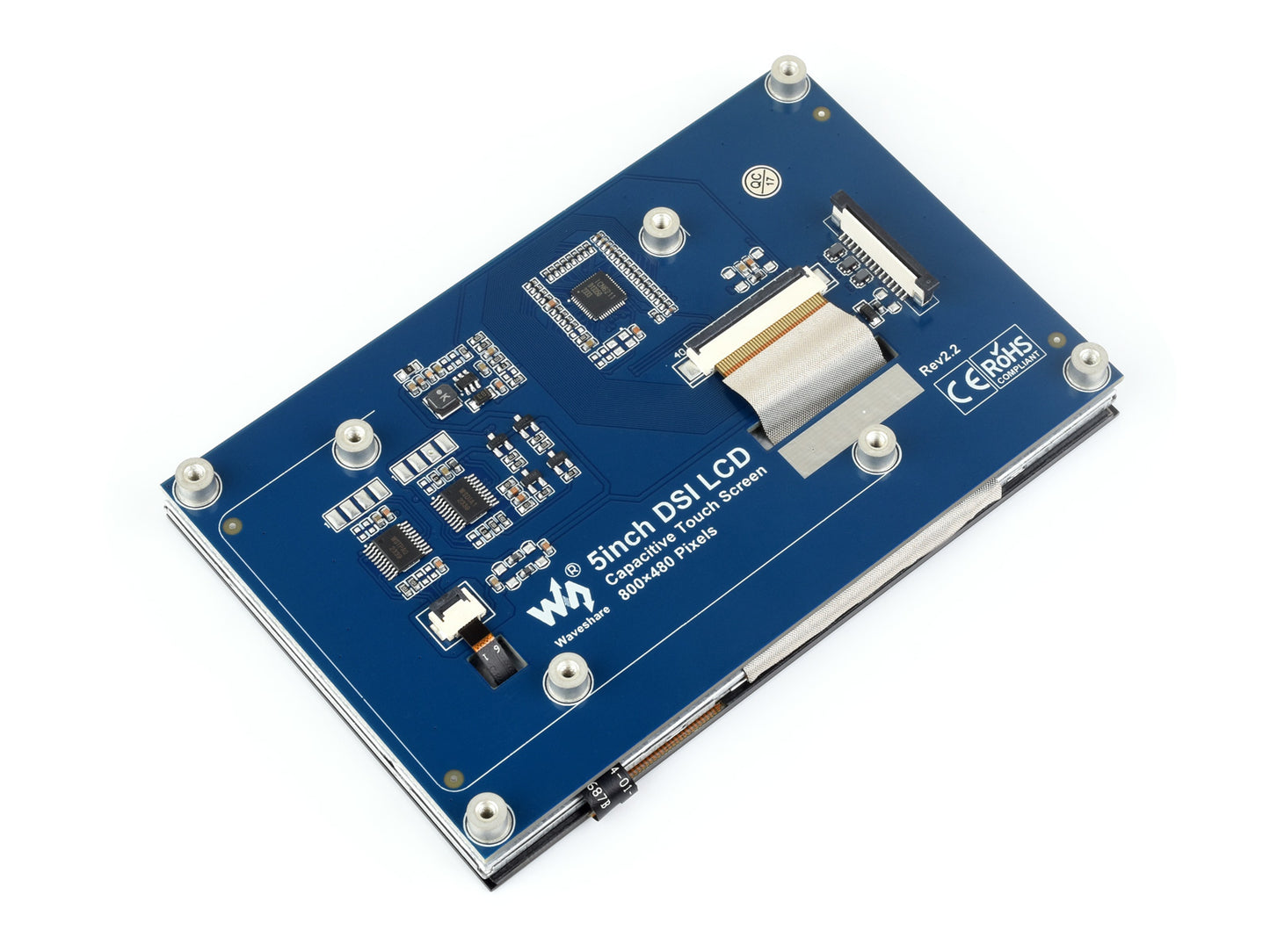 5inch Capacitive Touch Display for Raspberry Pi, DSI Interface, 800×480
