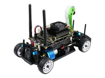 JetRacer Pro AI Kit B, High Speed AI Racing Robot Powered by Jetson Nano, Pro Version, comes with Waveshare Jetson Nano Dev Kit