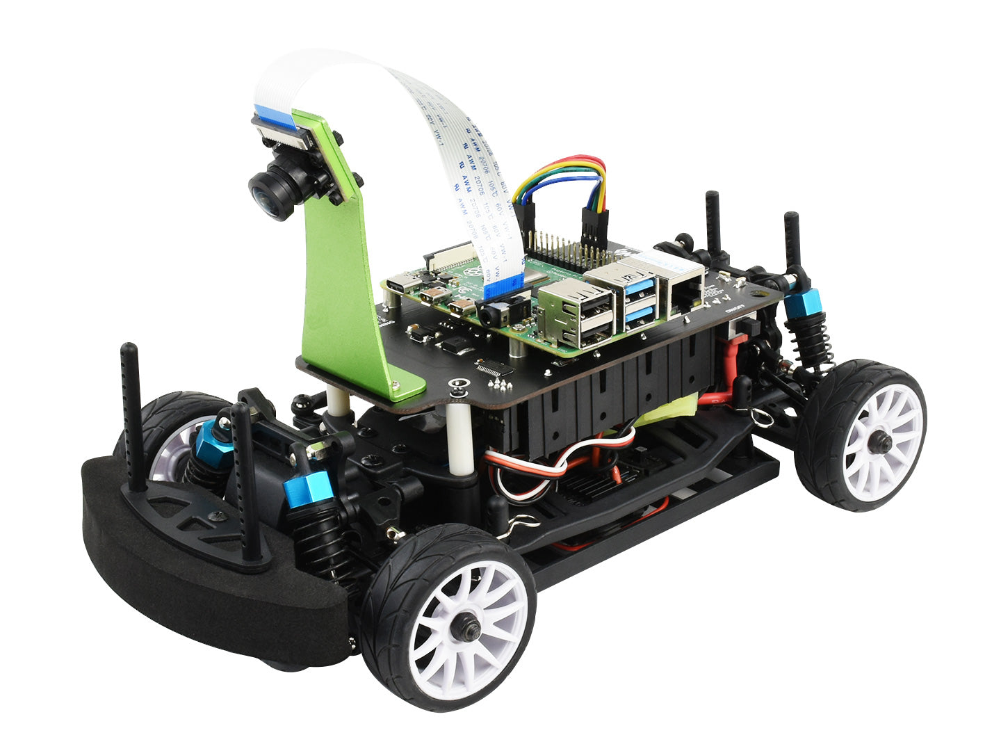 PiRacer Pro, High Speed AI Racing Robot Powered by Raspberry Pi 4, Supports DonkeyCar Project, Pro Version