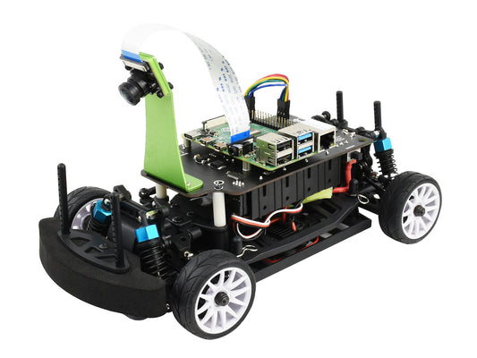PiRacer Pro, High Speed AI Racing Robot Powered by Raspberry Pi 4 (NOT included), Supports DonkeyCar Project, Pro Version