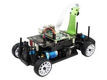 PiRacer Pro, High Speed AI Racing Robot Powered by Raspberry Pi 4 (NOT included), Supports DonkeyCar Project, Pro Version