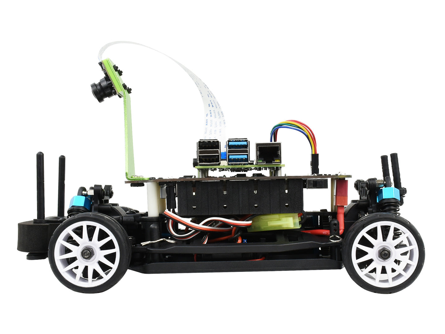 PiRacer Pro, High Speed AI Racing Robot Powered by Raspberry Pi 4, Supports DonkeyCar Project, Pro Version