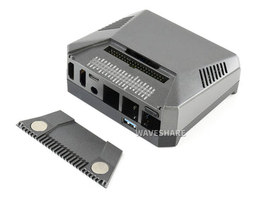 Argon One M.2: Aluminum Case For Raspberry Pi 4, With M.2 Expansion Slot