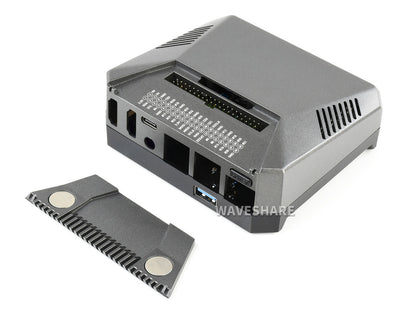 Argon One M.2: Aluminum Case For Raspberry Pi 4, With M.2 Expansion Slot