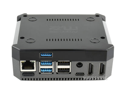 Argon One M.2: Aluminum Case For Raspberry Pi 4, With M.2 Expansion Slot