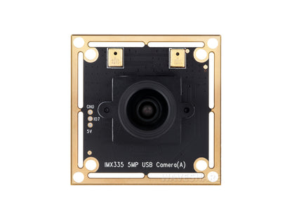 IMX335 5MP USB Camera (A) , Large Aperture, 2K Video Recording, Plug-and-Play, Driver Free