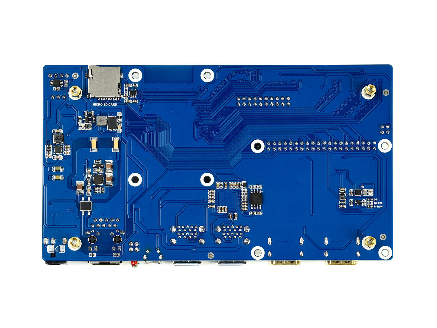 Raspberry Pi Compute Module 4 Dev Kit, with Waveshare PoE Board and Optional 7" Touchscreen