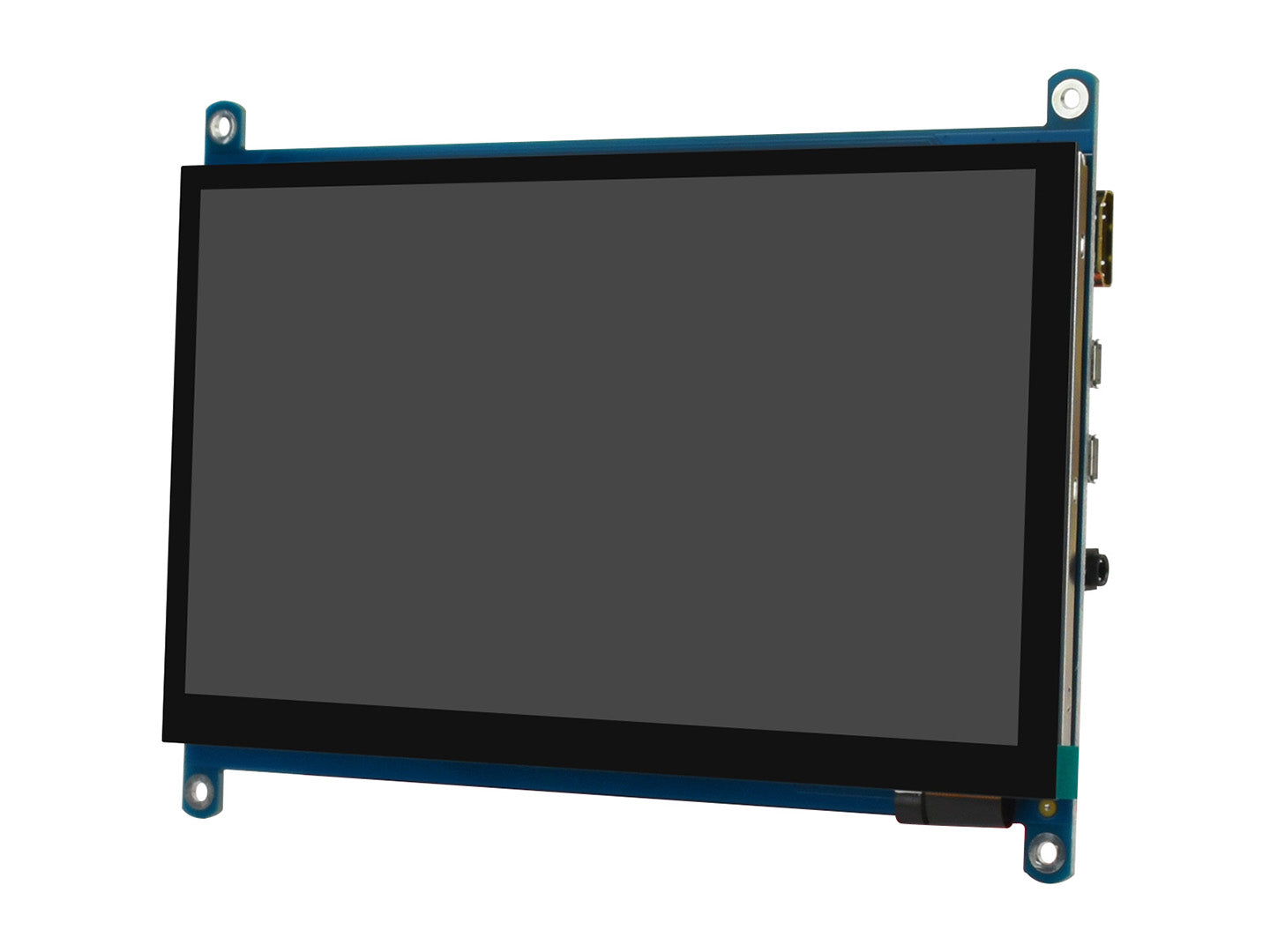 7inch QLED Quantum Dot Display, Capacitive Touch, 1024×600, G+G Toughened Glass Panel, Various Systems Support