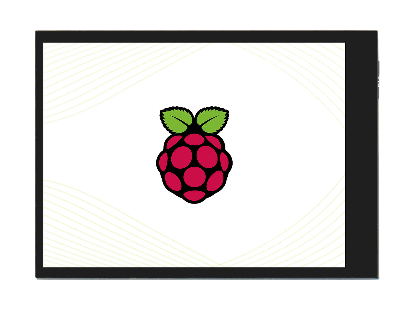 2.8inch Capacitive Touch Screen LCD for Raspberry Pi, 480×640, DPI, IPS, Optical Bonding Toughened Glass Cover, Low Power