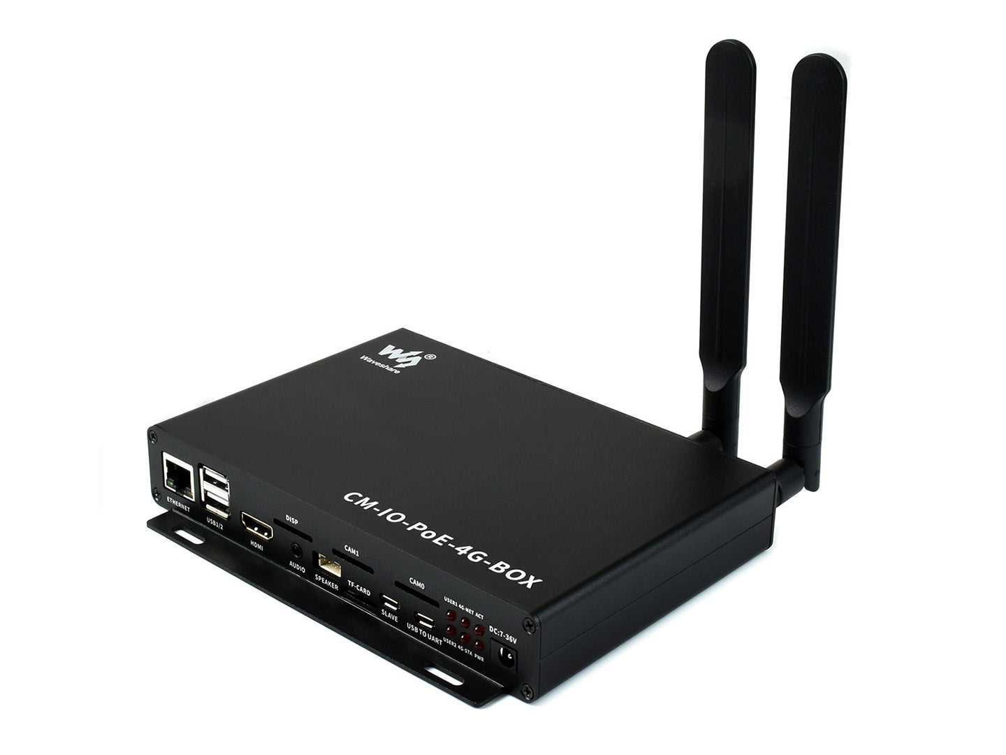 Industrial IoT Mini-computer Add-ons, 4G / PoE Features, Based on Raspberry Pi Compute Module CM4S / CM3 / CM3+ Series