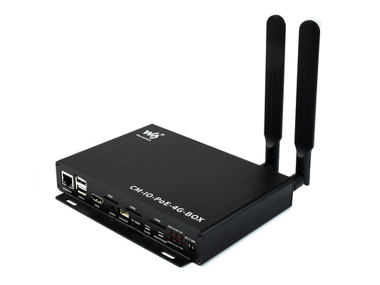 Industrial IoT Mini-computer Add-ons, 4G / PoE Features, Based on Raspberry Pi Compute Module CM4S / CM3 / CM3+ Series