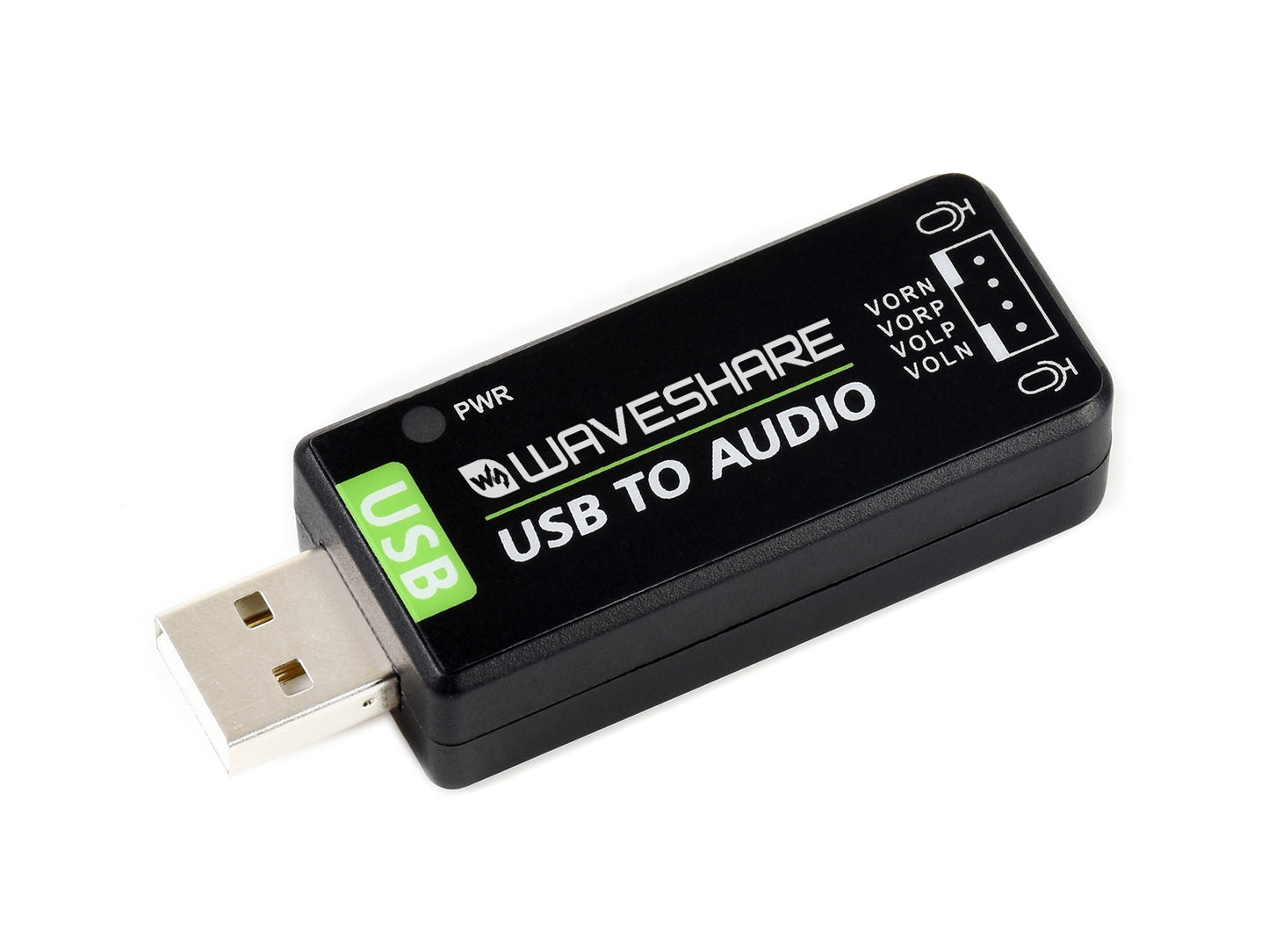 USB Sound Card, Driver-Free, for Raspberry Pi / Jetson Nano
